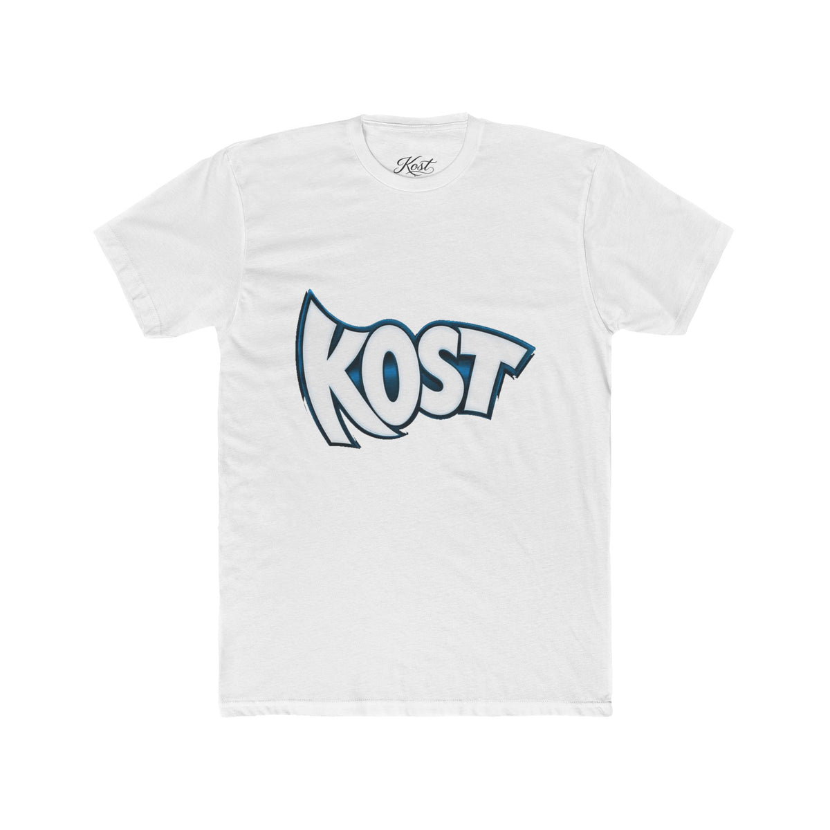 Kost Logo Tee — Retro Bubble Letter Graphic T‑Shirt
