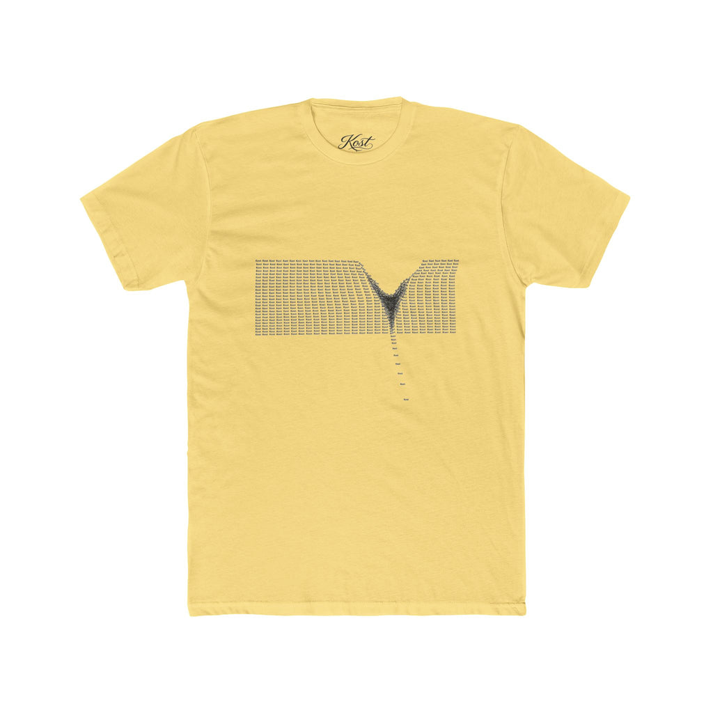 Minimalist V-Neck Optical Illusion T-Shirt