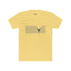 Minimalist V-Neck Optical Illusion T-Shirt