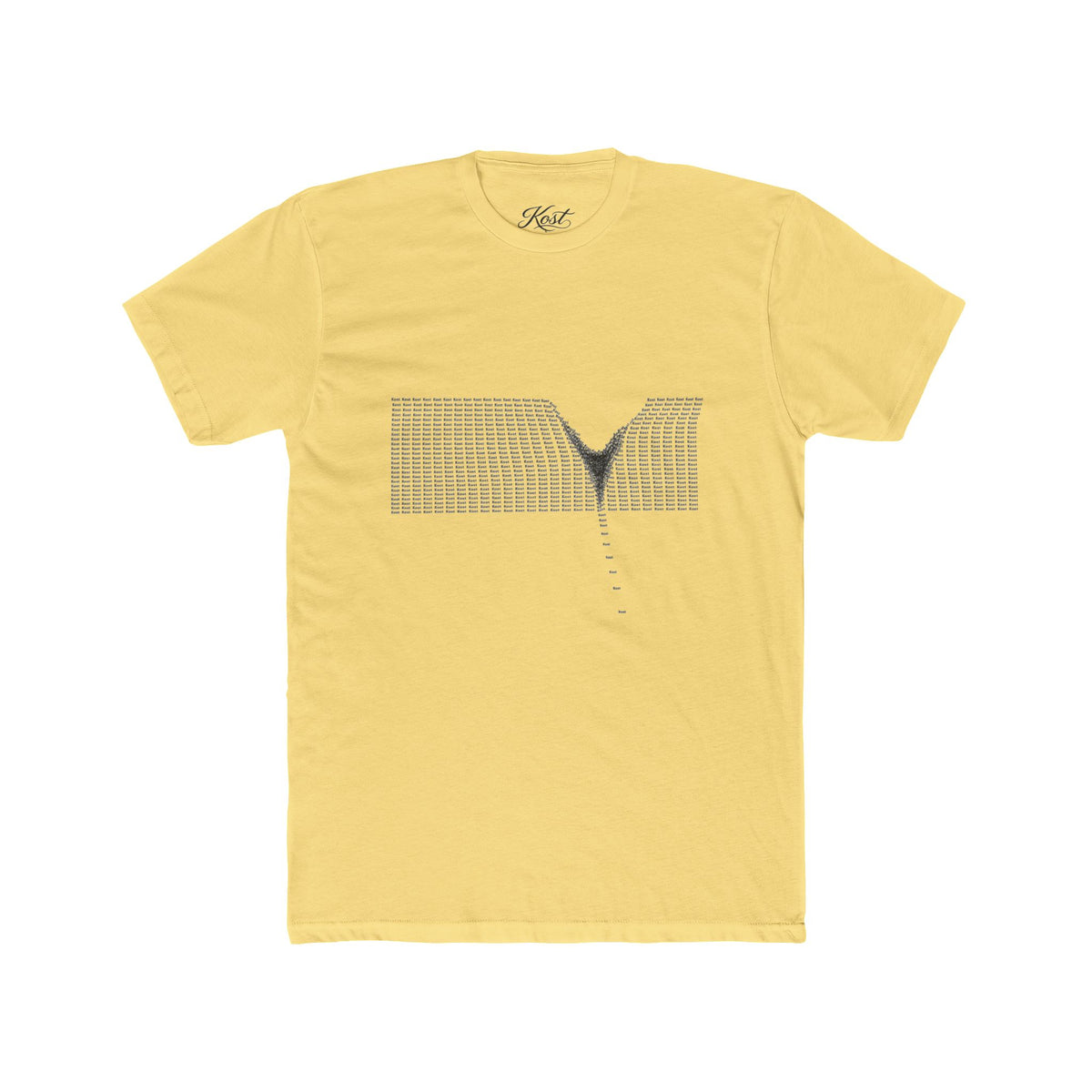 Minimalist V-Neck Optical Illusion T-Shirt