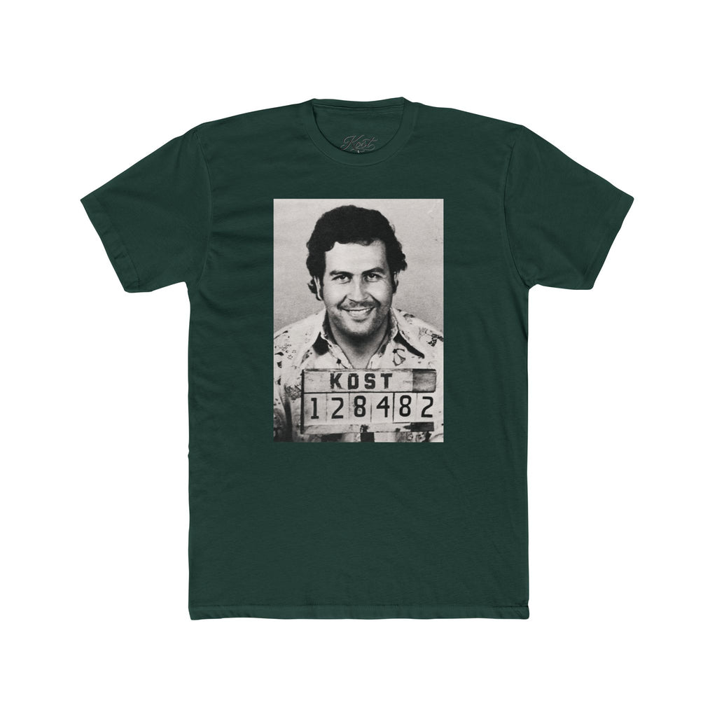 Graphic Crew Tee with Vintage Mugshot Photo