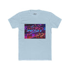 Retro Roller Disco Tee — “KOST” Neon Skate Graphic T-Shirt