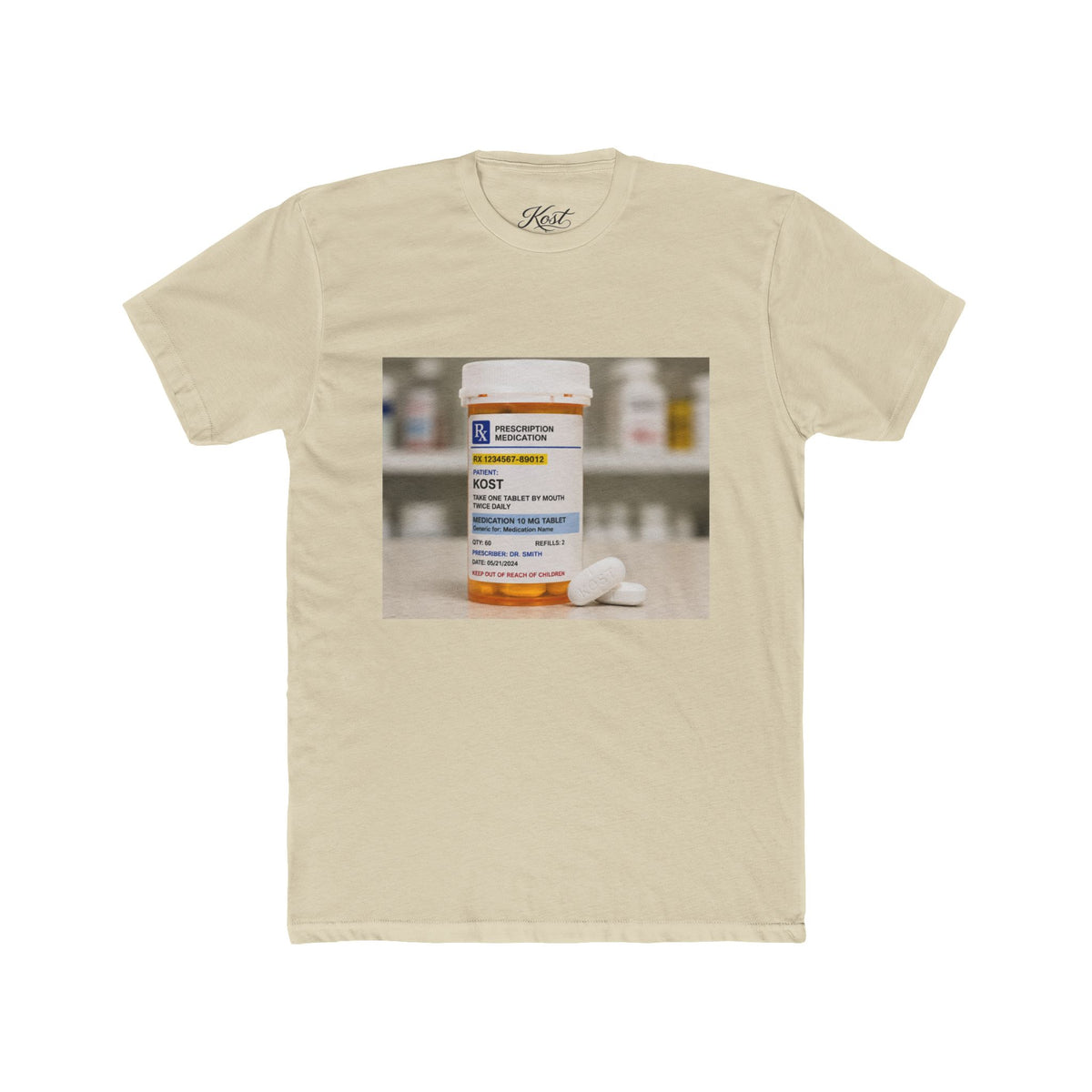 Prescription Bottle Graphic T-Shirt