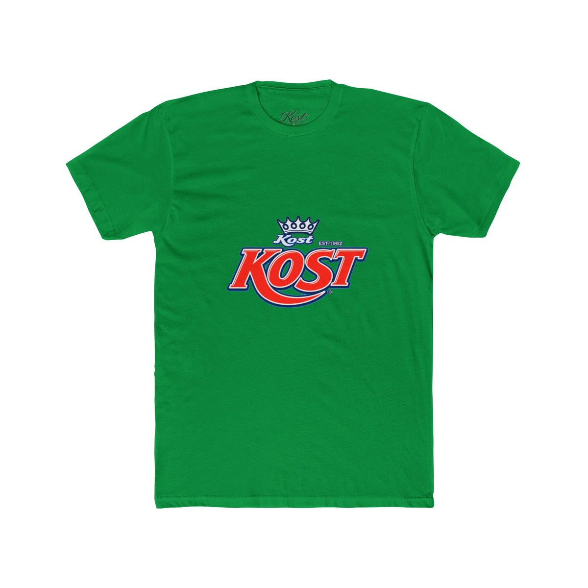 KOST Retro Logo Tee — Classic Crowned Graphic Cotton T-Shirt