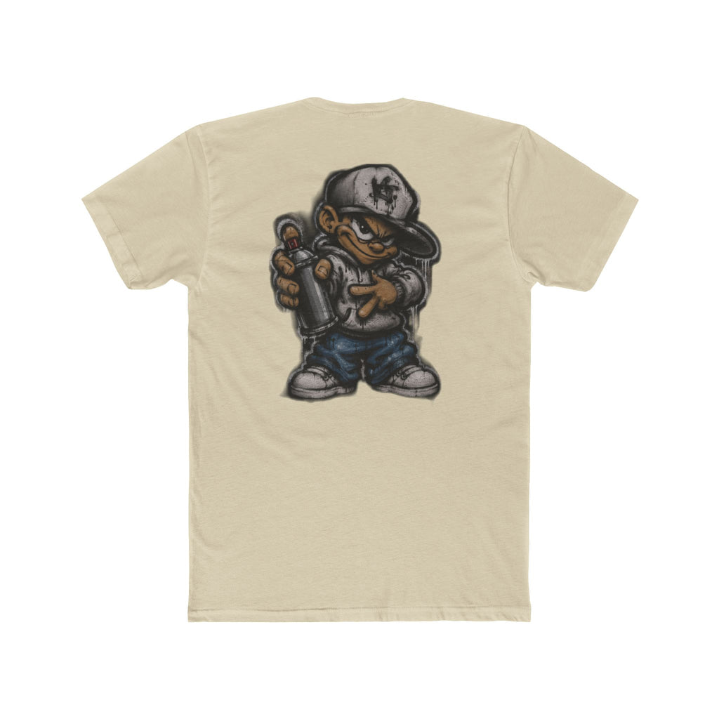 Crew Tee — KOST Graffiti Logo & Urban Character Streetwear