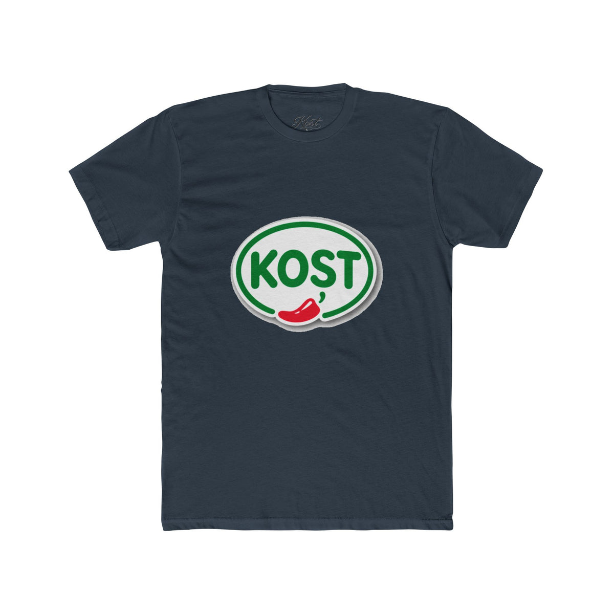 KOST Logo Tee — Retro Chili Pepper Graphic T-Shirt