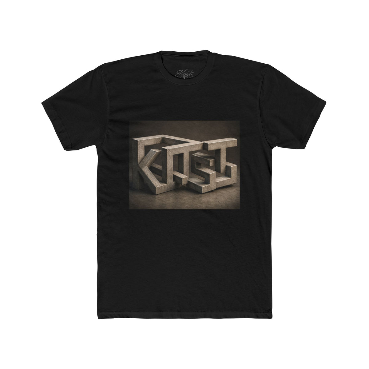 Geometric Concrete Blocks Art T-Shirt