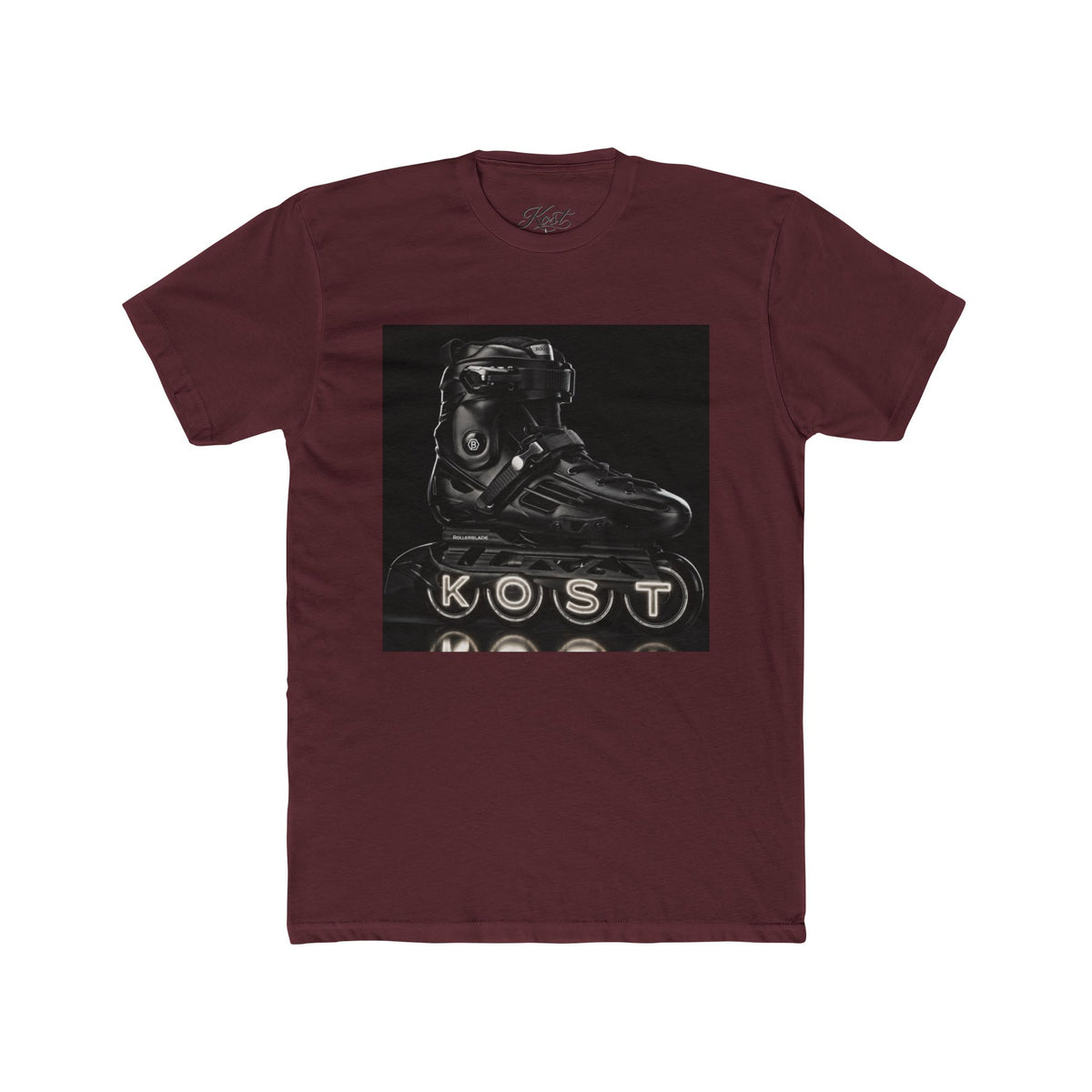 Roller Skate Graphic Tee — KOST Retro Inline Skate Design