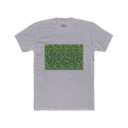 Abstract Mosaic Green Pattern T‑Shirt