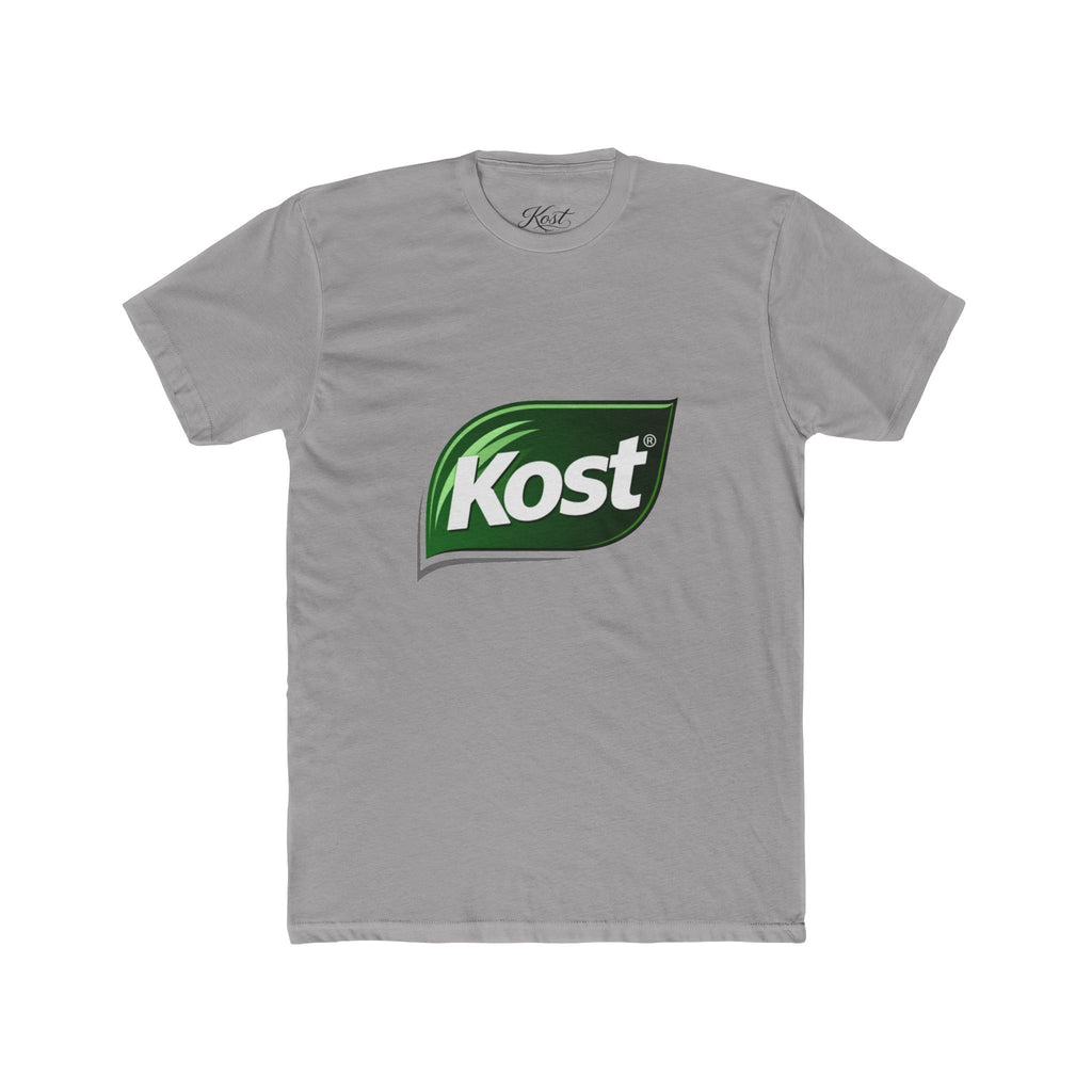 Kost Leaf Logo T-Shirt — Casual Green Logo Tee