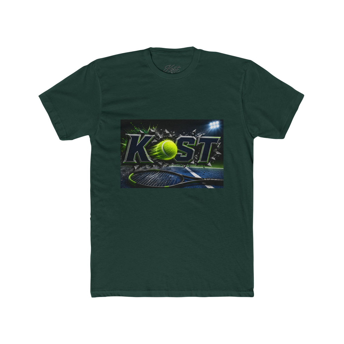 Tennis Team Tee — 'KOST' Graphic Crewneck
