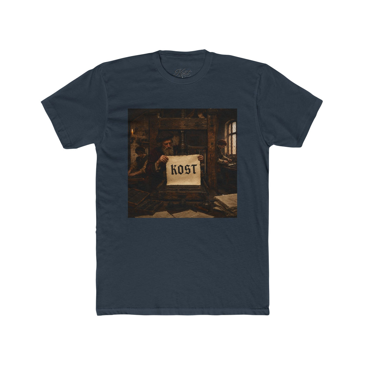 Vintage Workshop Crew Tee — 'Kost' Graphic T-Shirt