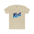 Kost Logo Tee — Retro Blue Script Graphic T-Shirt