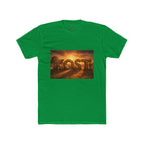 KOST Sunrise Graphic Tee — Vintage Stone Lettering Sunset T-Shirt