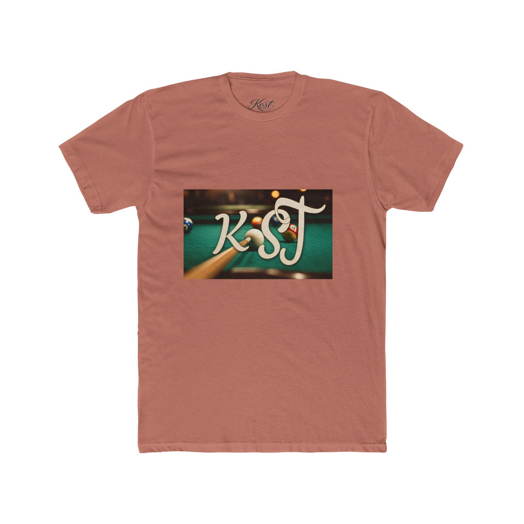KST Vintage Pool Table Logo Tee — Retro Billiards T-Shirt