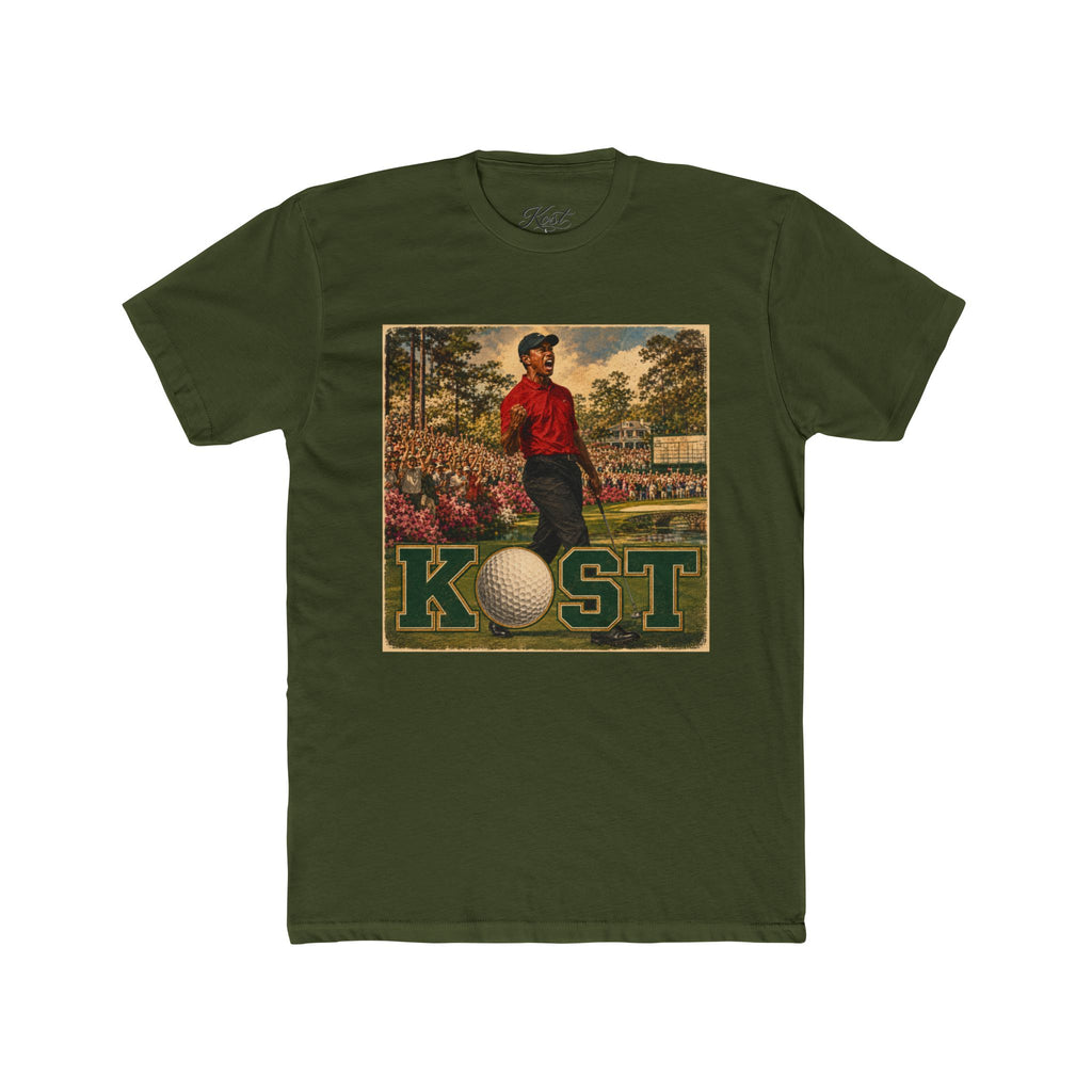 Golf Vintage Poster T-Shirt — KOST Retro Golfer Graphic Tee