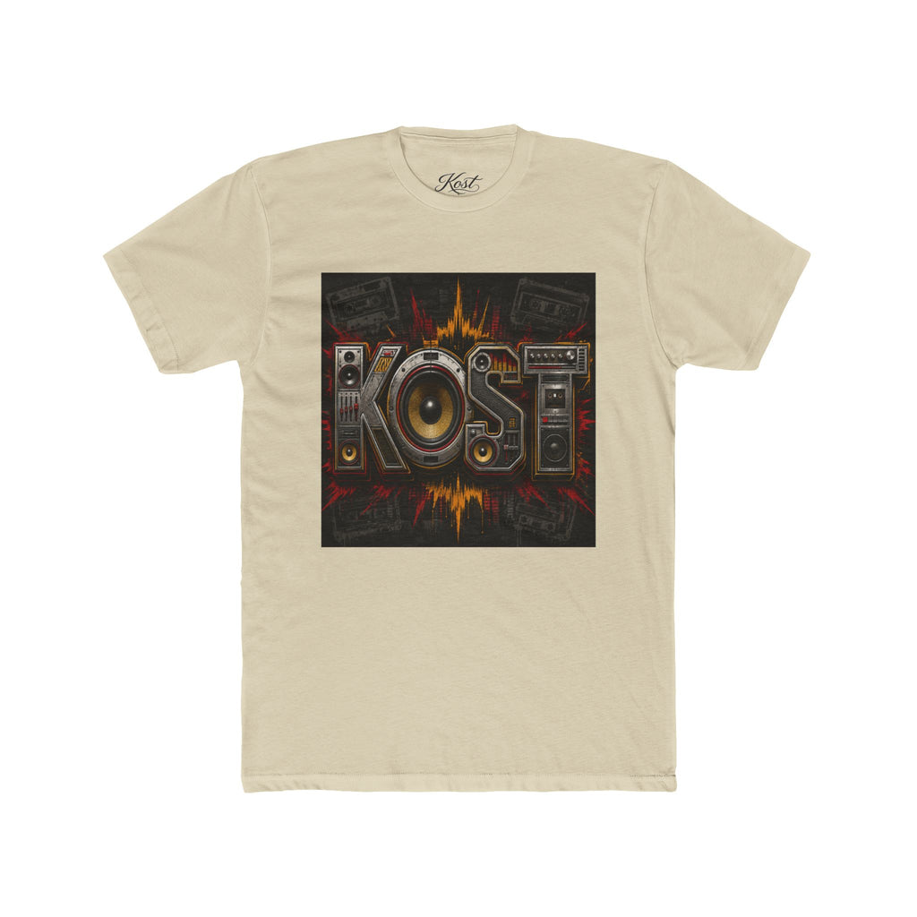 KOST DJ Speaker Tee — Vintage Boombox Music T‑Shirt