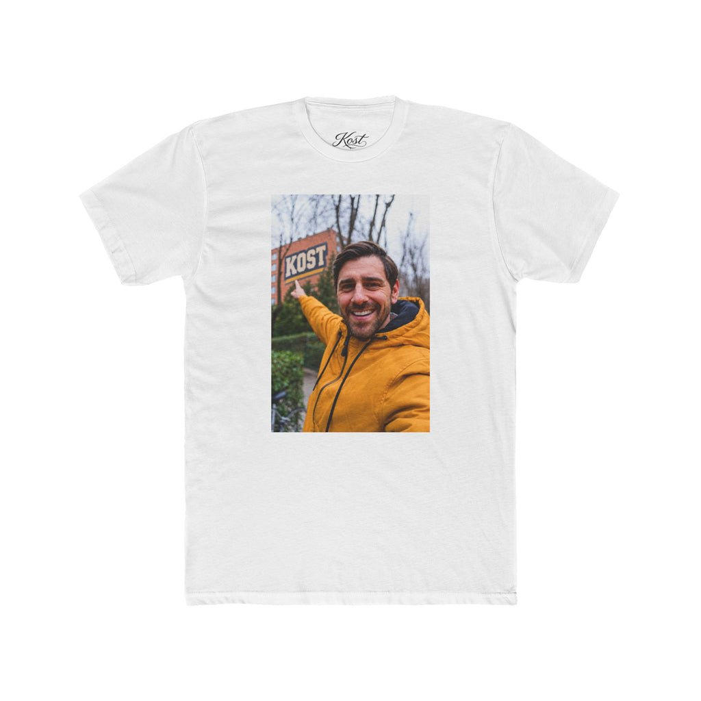 Personalized Photo Cotton Crew T-Shirt