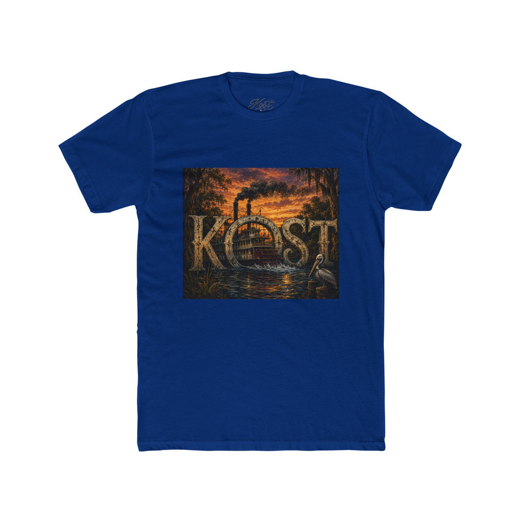 Köst Sunset Steam Tee — Vintage Riverboat Graphic T-Shirt