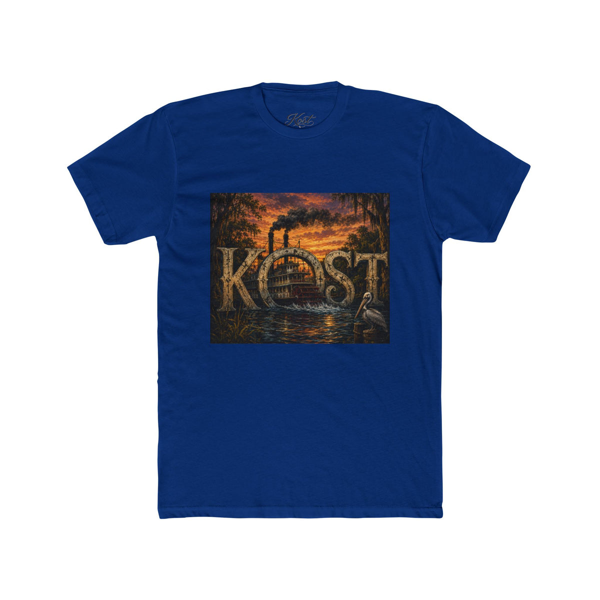 Köst Sunset Steam Tee — Vintage Riverboat Graphic T-Shirt