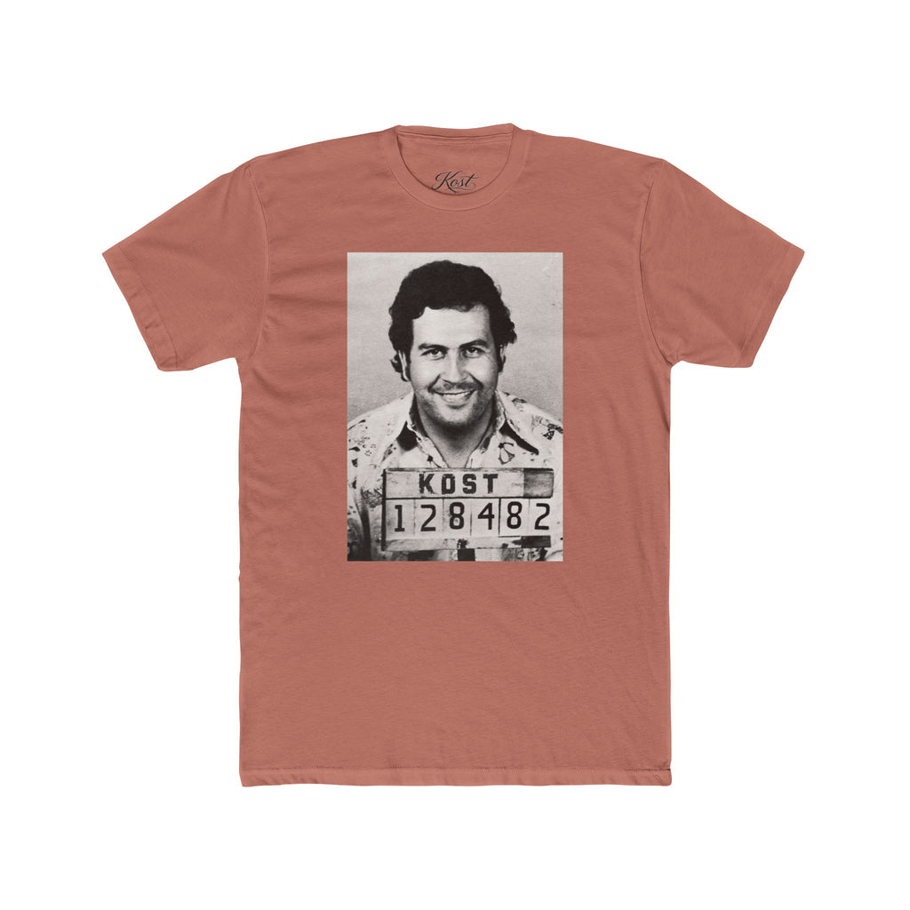 Graphic Crew Tee with Vintage Mugshot Photo