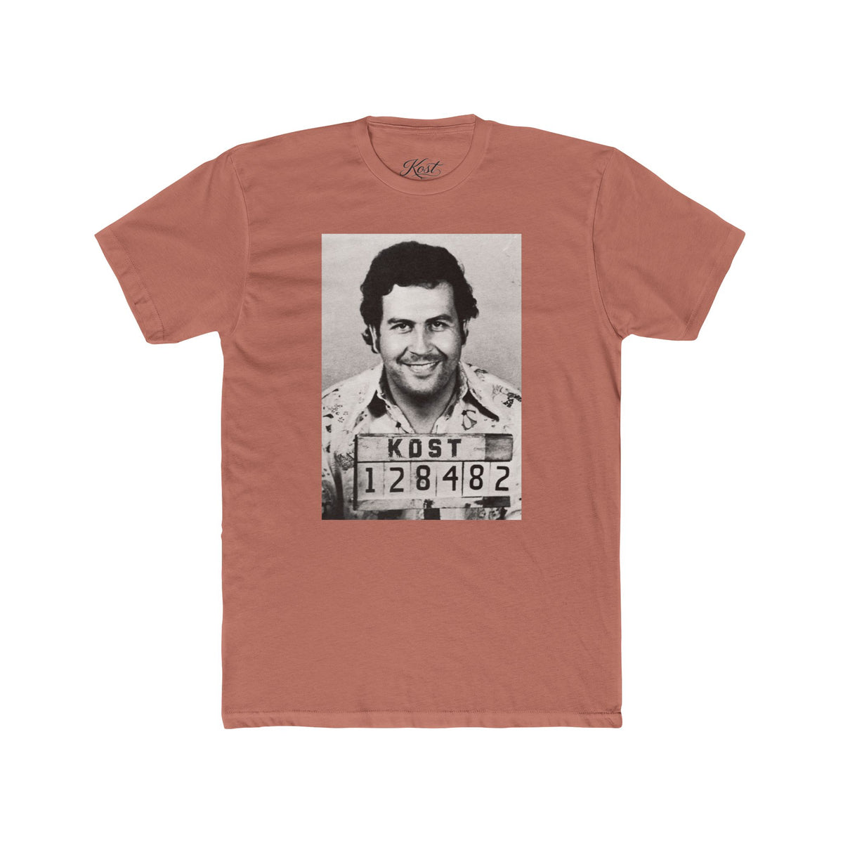 Graphic Crew Tee with Vintage Mugshot Photo