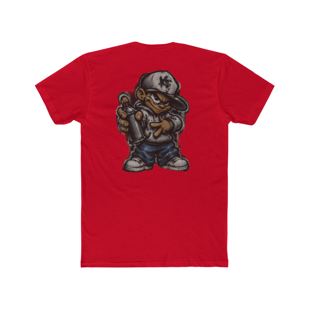 Crew Tee — KOST Graffiti Logo & Urban Character Streetwear