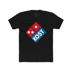 KOST Logo Tee — Retro Domino-Inspired Pizza Logo T-Shirt