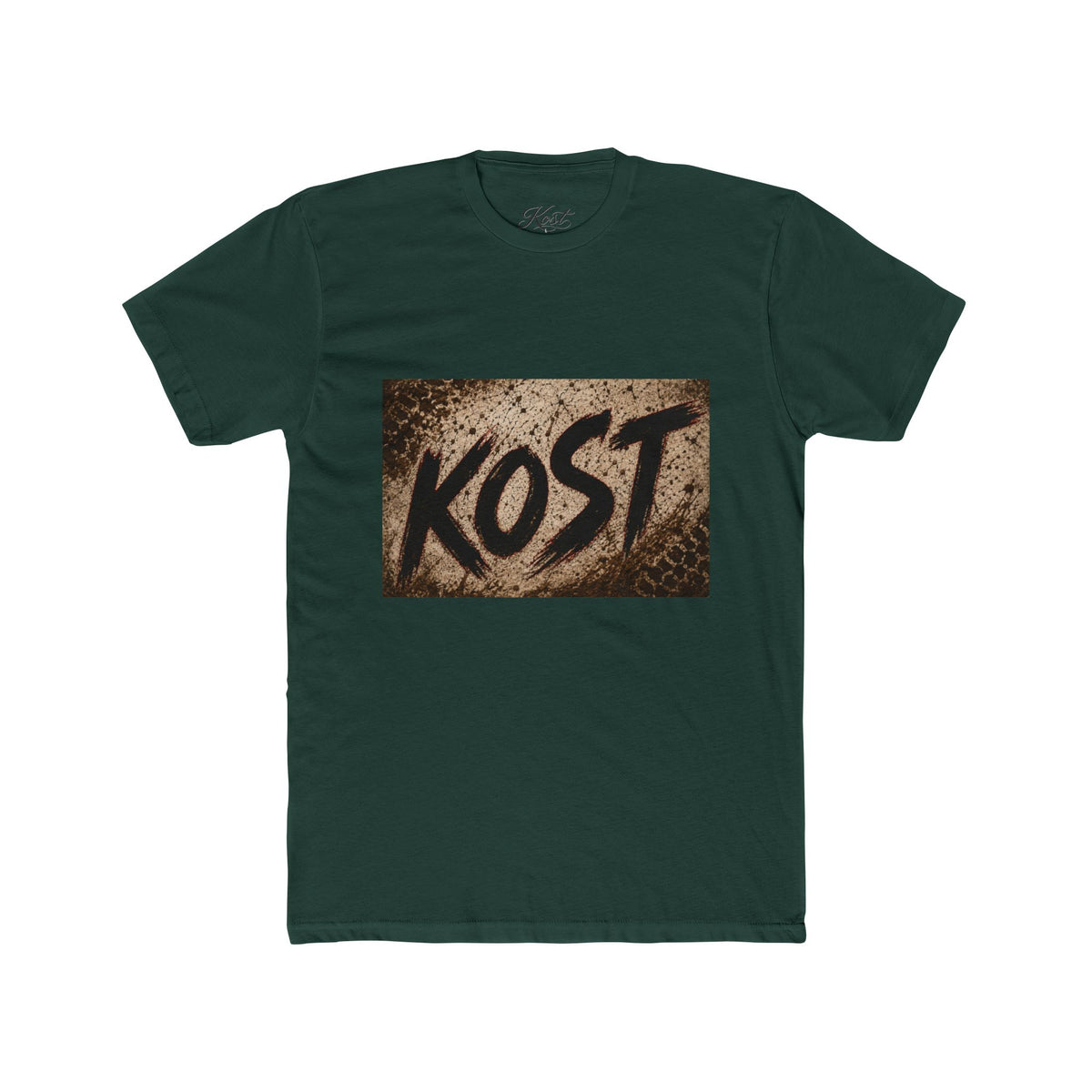 KOST Graphic T-Shirt – Vintage Brown Logo Tee