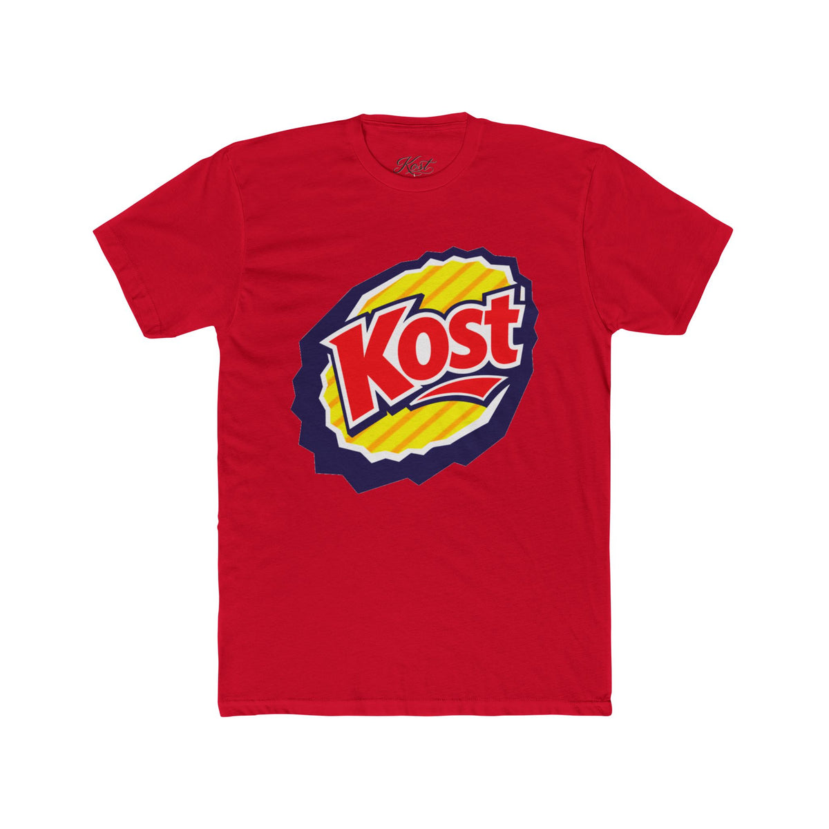 Kost Logo Crew T-Shirt — Retro Snack Brand Graphic Tee