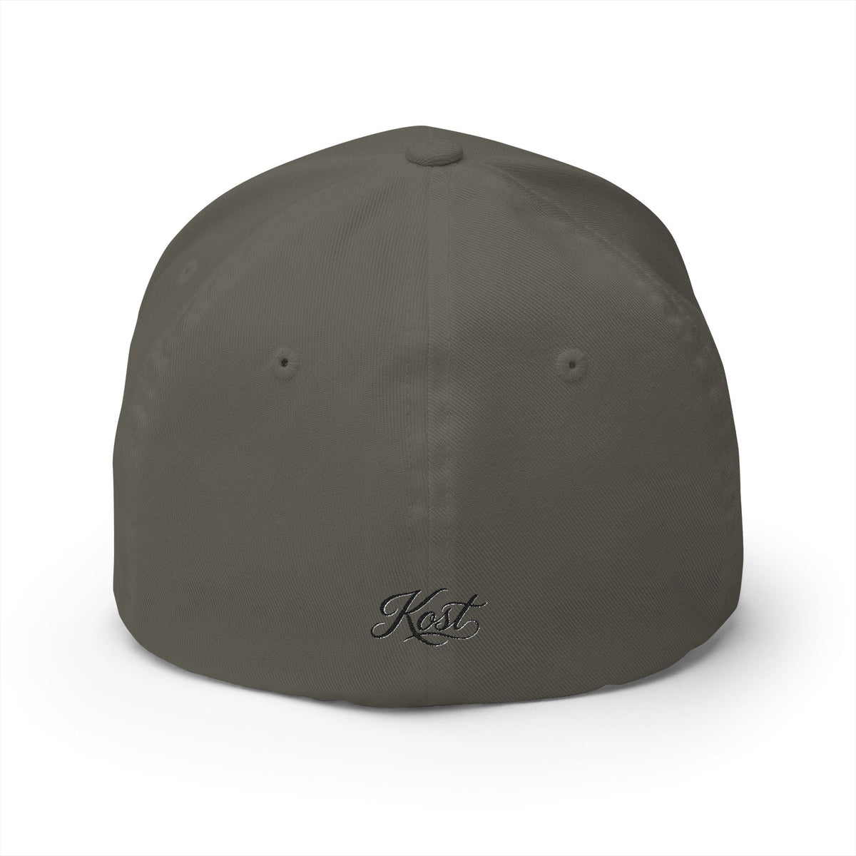 Embroidered 'Kost' Baroque Gold Logo Cap — Structured Closed-Back Hat