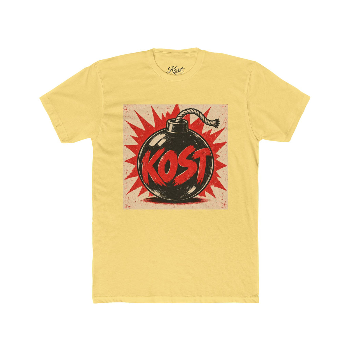 KOST Bomb Graphic Tee — Retro Explosive Band Shirt
