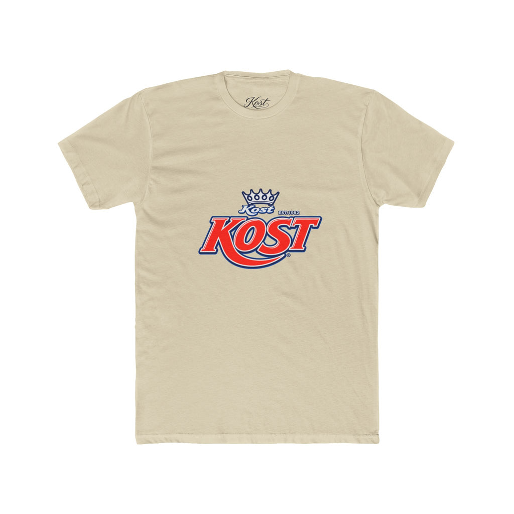 KOST Retro Logo Tee — Classic Crowned Graphic Cotton T-Shirt