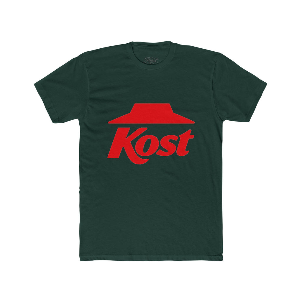 Kost Logo Tee — Retro Red Hat Graphic T-Shirt