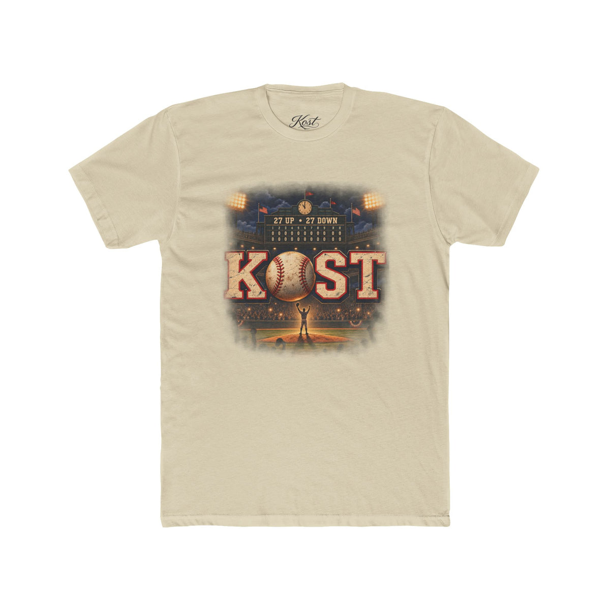 Kost Baseball Stadium Vintage Crew Tee