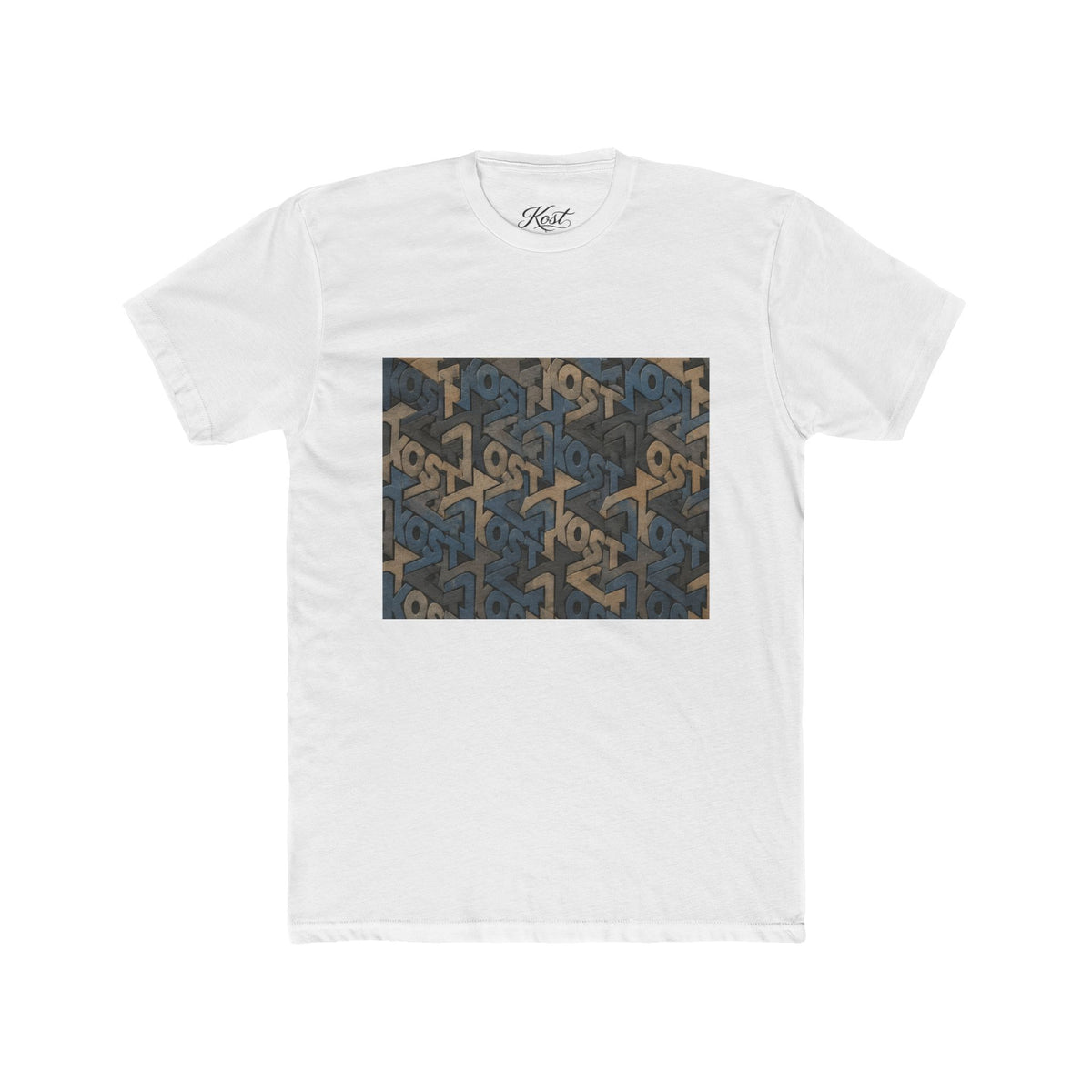 Abstract Geometric Pattern Graphic T-Shirt