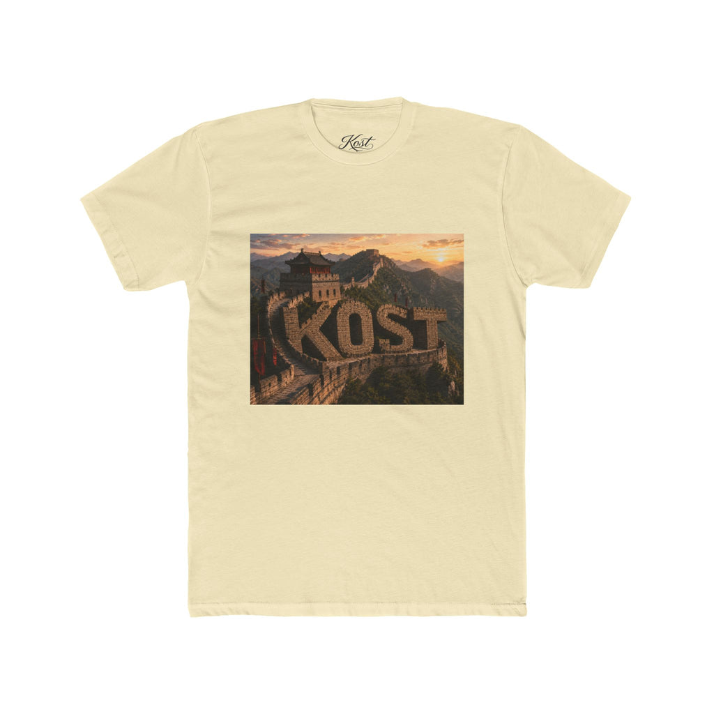KOST Mountain Scenic Graphic Tee — Vintage Sunset Landscape T-Shirt
