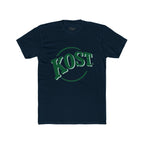 KOST Vintage Logo Tee — Green Retro Circle Graphic T-Shirt