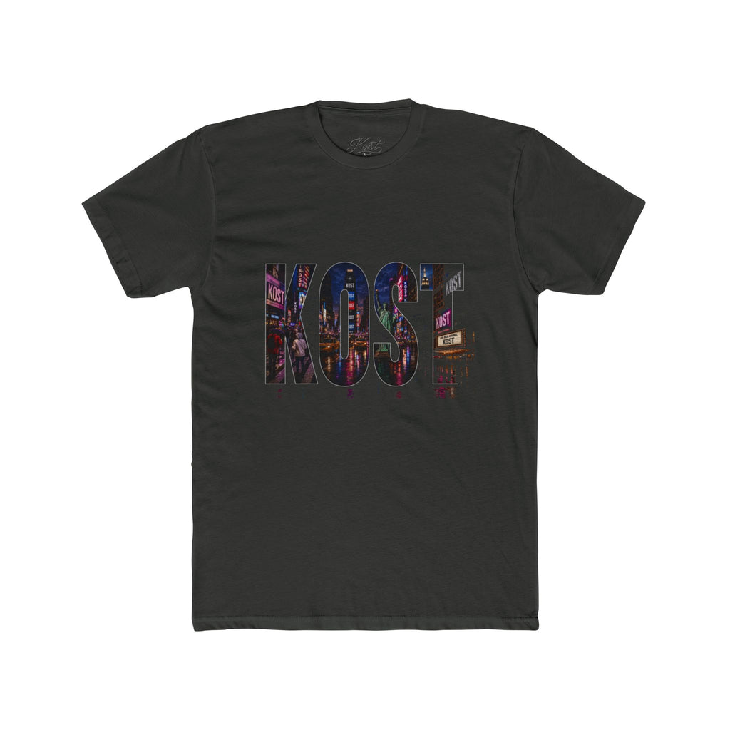 KOSTE Neon City Crew Tee — Vintage Nightlife Graphic T-Shirt
