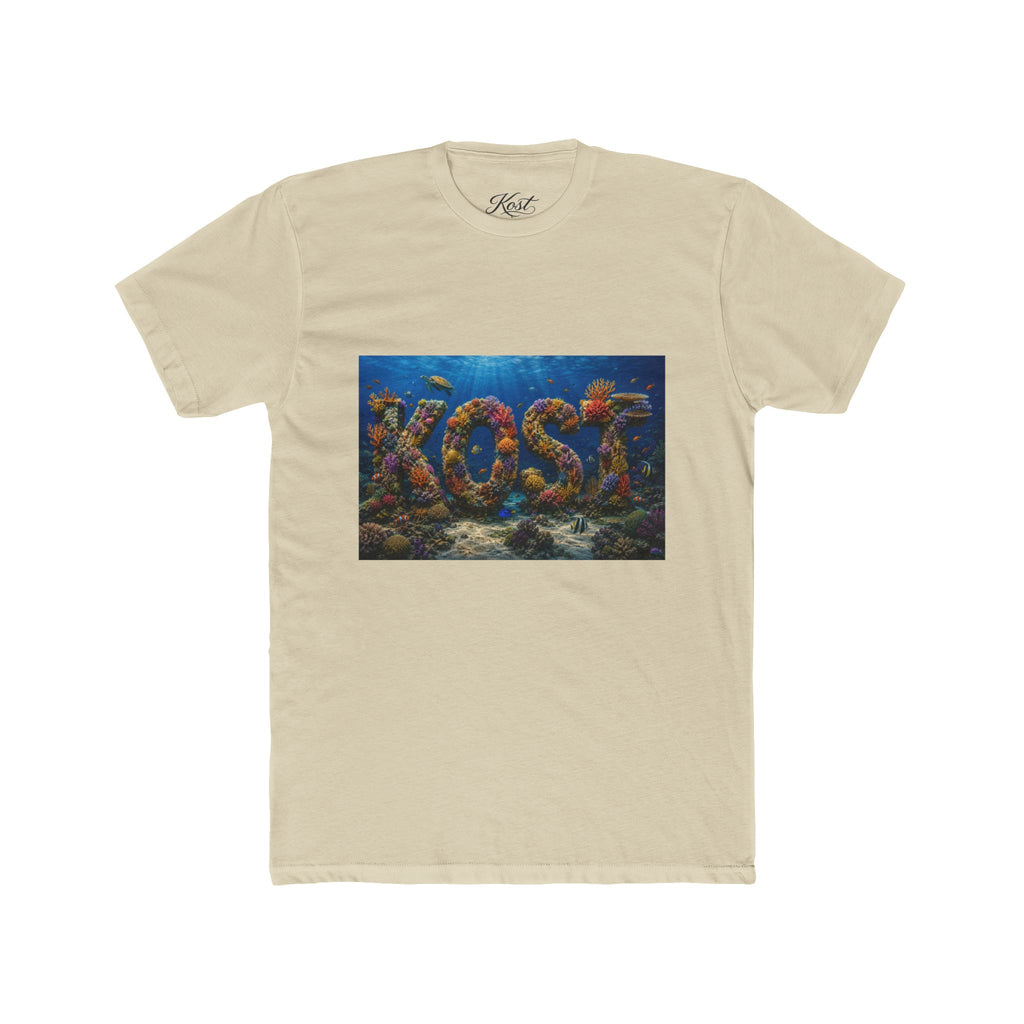 KOST Coral Reef Graphic Tee — Ocean Fish Typography Shirt