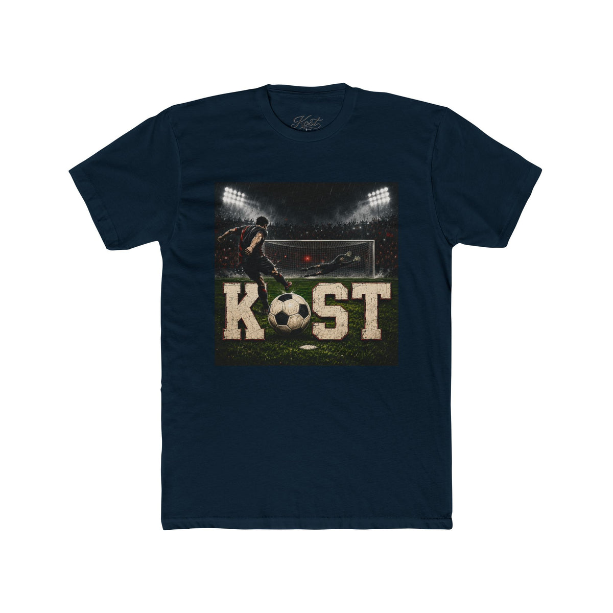 Soccer KOST Graphic Tee — Vintage Goalkeeper Stadium Shirt
