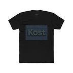 Kost Embroidered Logo Tee — Minimalist Cotton Crew T‑Shirt