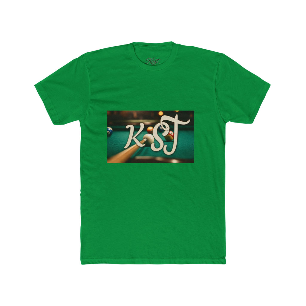 KST Vintage Pool Table Logo Tee — Retro Billiards T-Shirt