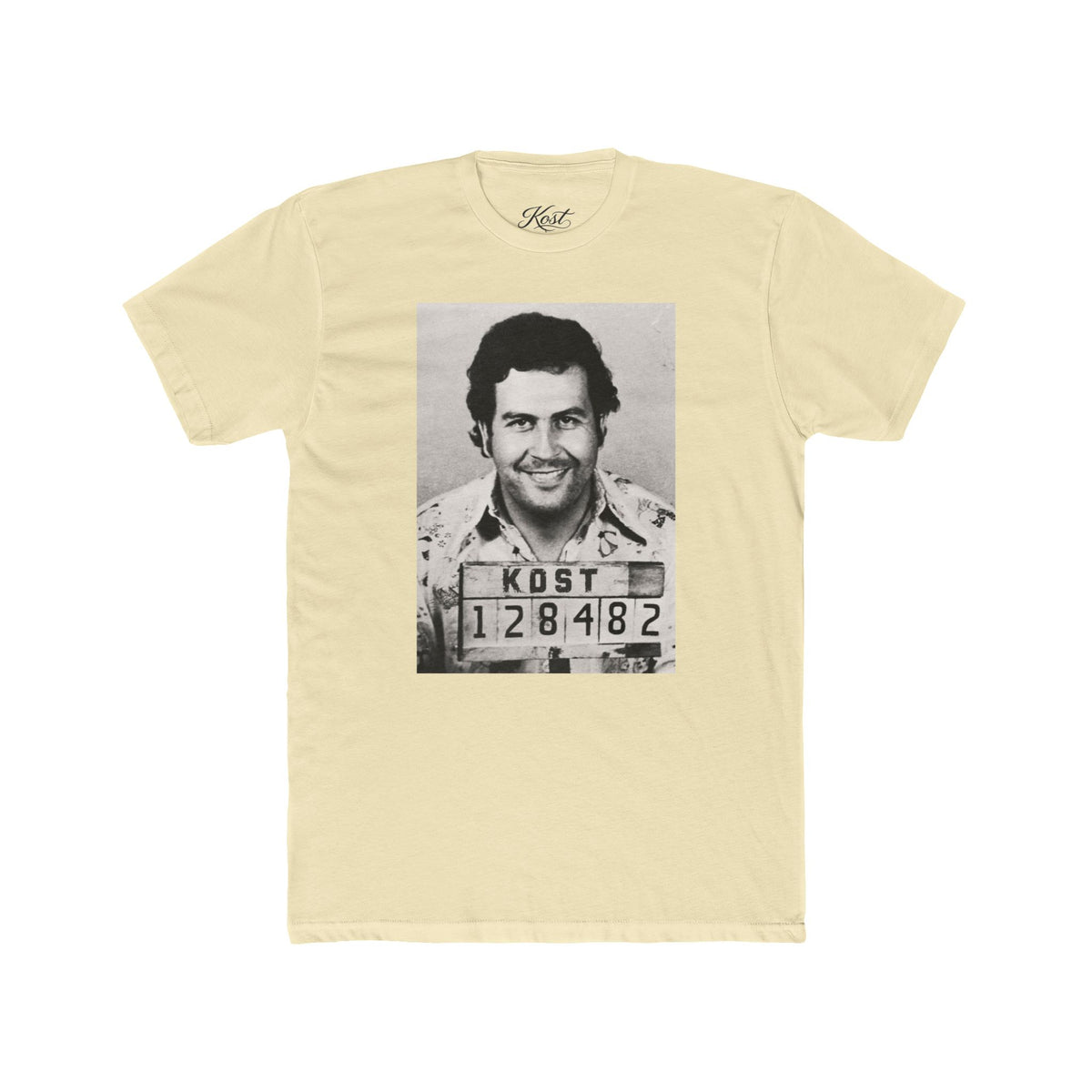 Graphic Crew Tee with Vintage Mugshot Photo