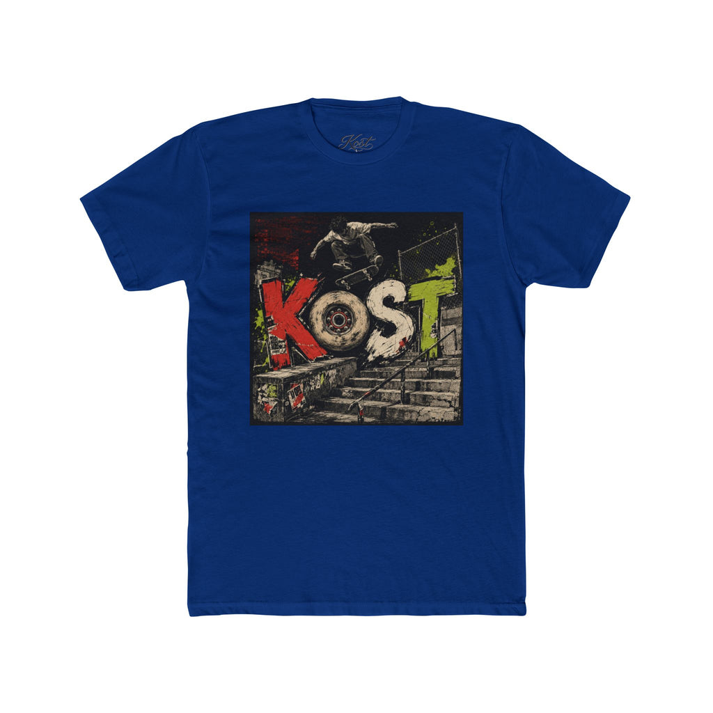 Kost Skate Graphic Tee — Vintage Skateboard Street Art T-Shirt