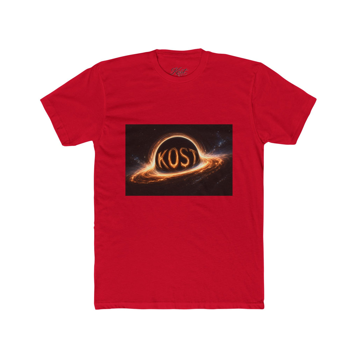 KOST Planet Graphic T‑Shirt — Fiery Space Logo Tee