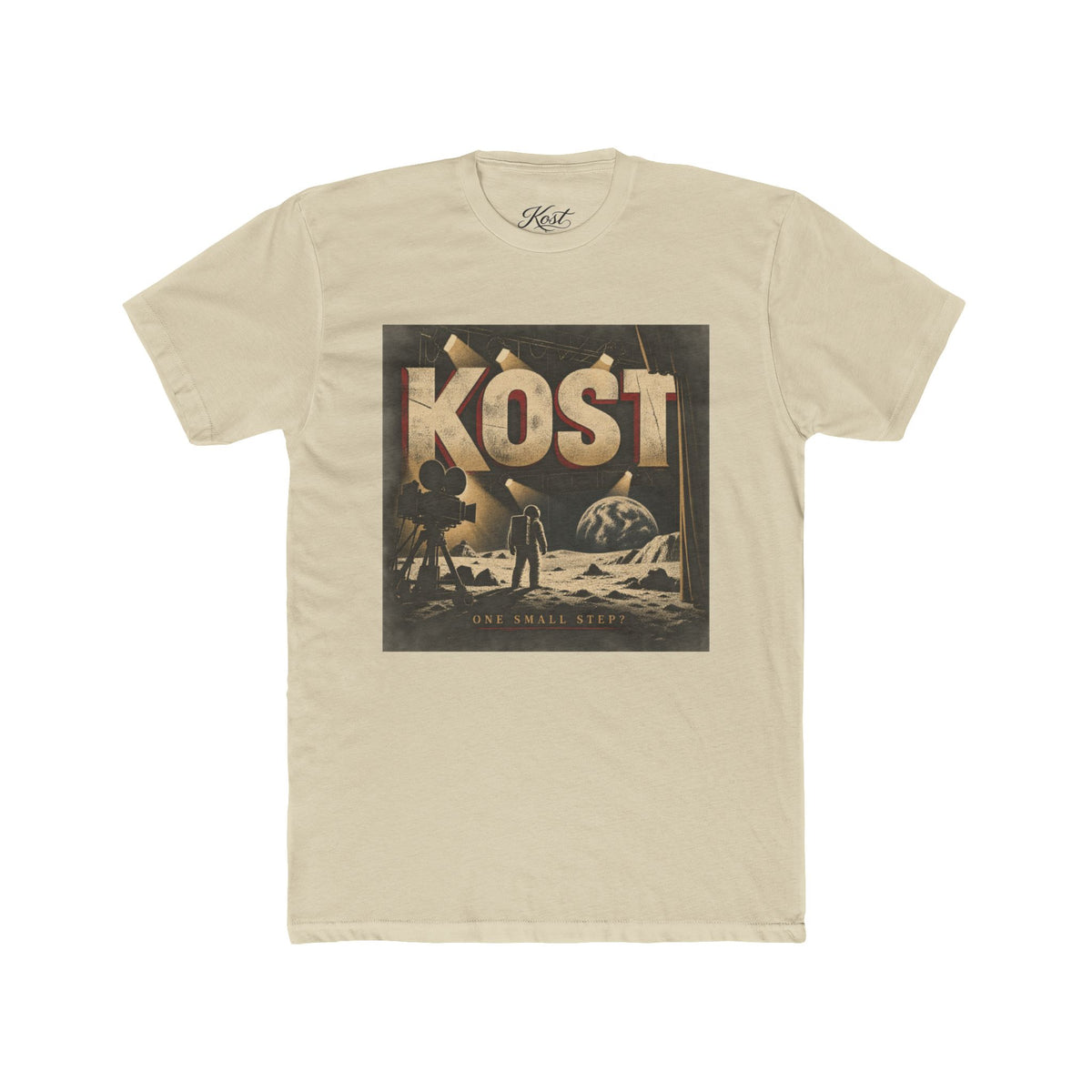 KØST Vintage Space Tee — Retro Moon Explorer Graphic T-Shirt