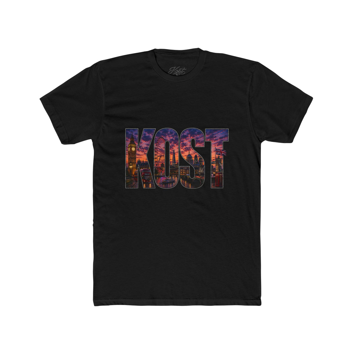 KOST City Skyline Graphic Tee — Urban Photo-Print Crew T-Shirt