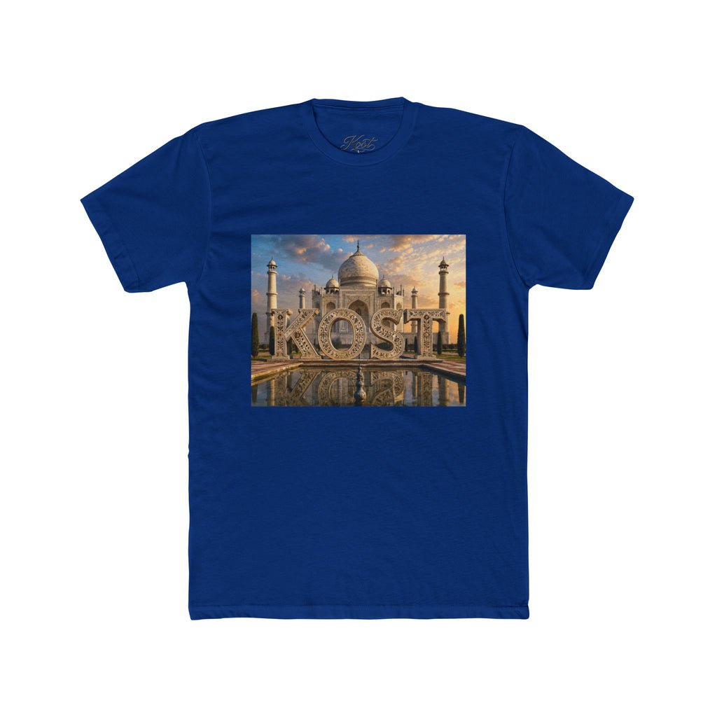 Taj Mahal Photo Tee — 'KOST' Scenic Sunset Graphic T-Shirt
