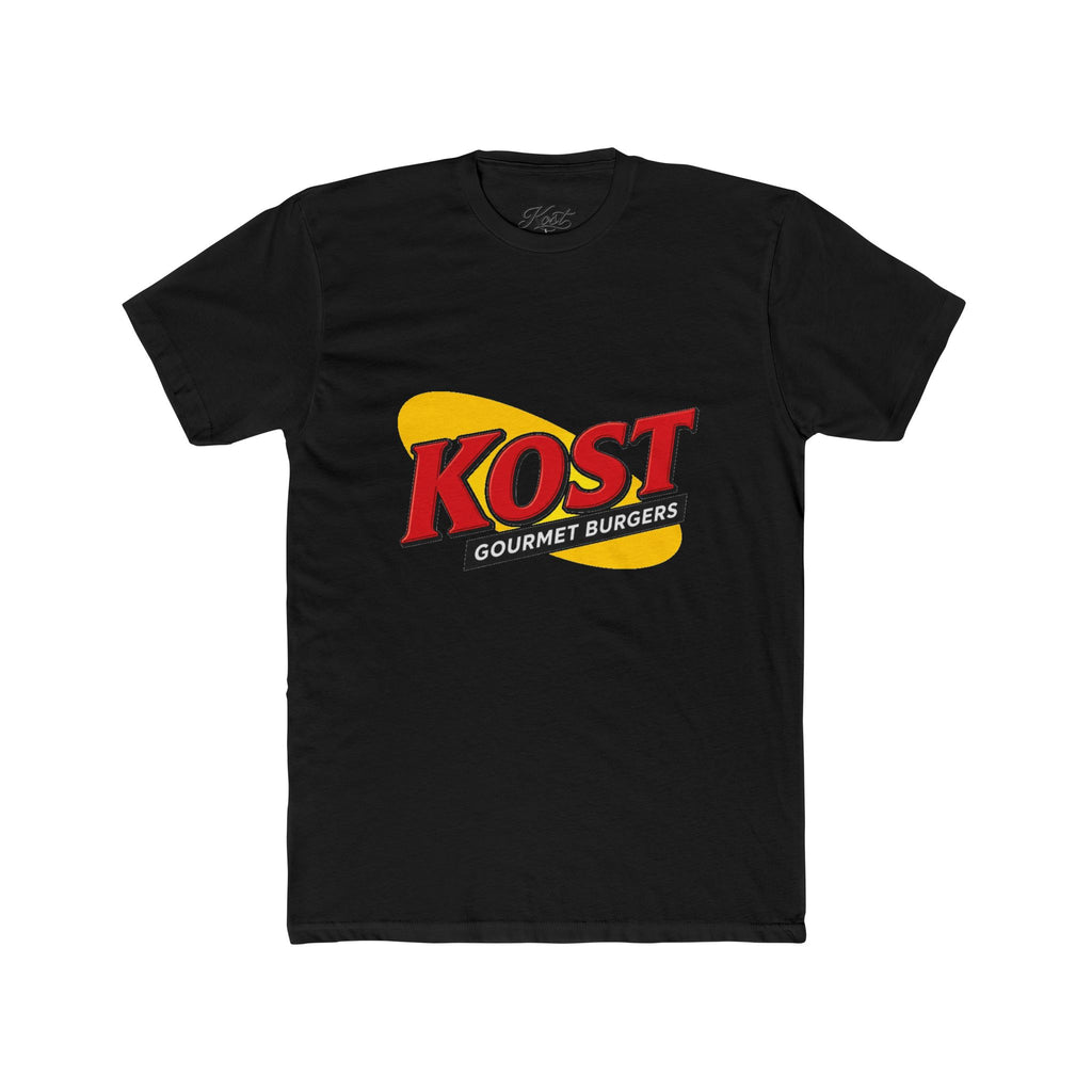 Burger Logo T‑Shirt — "KOST Gourmet Burgers" Retro Crew Tee